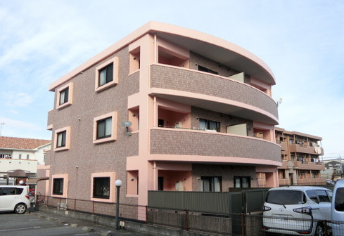 熊本市南区南高江６丁目の賃貸マンションの外観