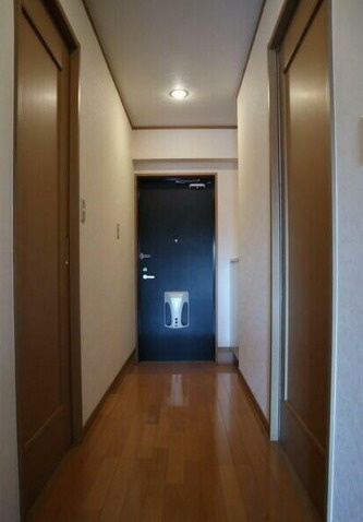 熊本市南区南高江６丁目の賃貸マンションの玄関