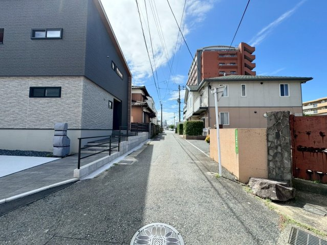 ARCHI DAYS－アーキデイズ－小倉北区上富野4丁目【小倉北区　新築戸建て】の前面道路含む現地写真|現地撮影　2025,9,5　【小倉北区　新築戸建て】