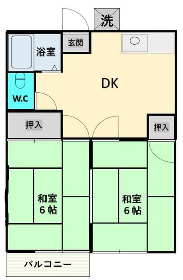 【間取り】 | ハイツイズミ