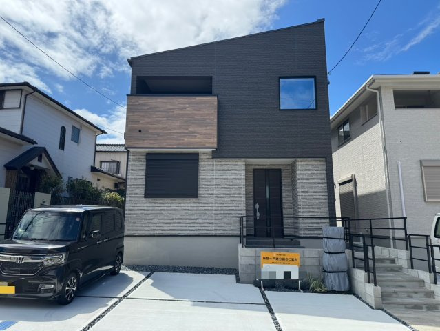 ARCHI DAYS－アーキデイズ－小倉北区上富野4丁目【小倉北区　新築戸建て】の外観|外観もお洒落なアーキデイズ♪　【小倉北区　新築戸建て】