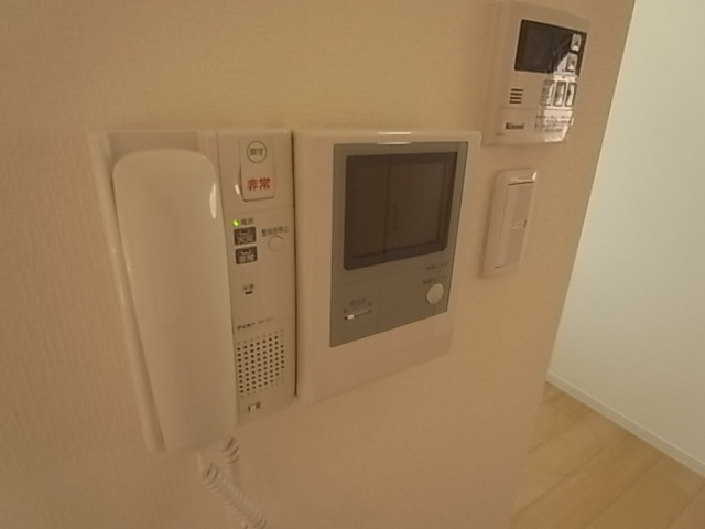 神戸市北区谷上東町のアパートのセキュリティ|TV付インターフォン
