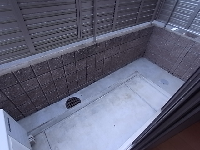 神戸市北区谷上東町のアパートのバルコニー|バルコニー