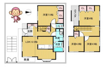 高槻市別所本町　中古戸建の画像