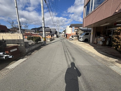 【前面道路含む現地写真】 | 丹波市成松土地