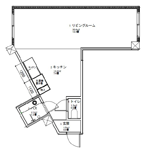パレドール渋谷の間取り