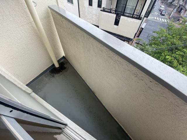 増田ビルのバルコニー