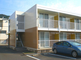 落ち着いた雰囲気の外観です