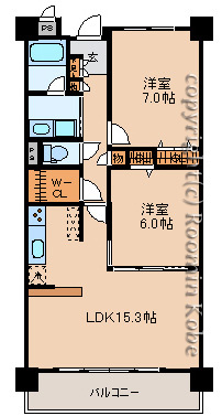 パレスマイセンの間取り