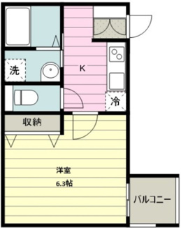 【間取り】 | 【木造アパート】富士見市針ケ谷２丁目