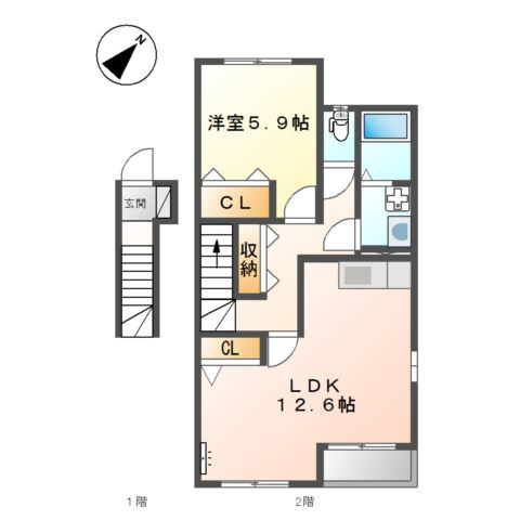 花水木の間取り