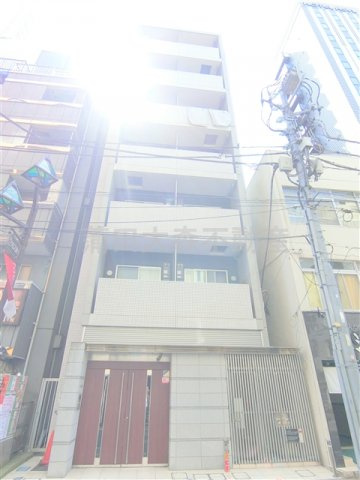 アクロスKの外観|外観　2012年8月築　RC鉄筋コンクリート造地上7階建て総戸数13戸　JR京浜東北線蒲田駅近の東京都大田区西蒲田7丁目の人気賃貸マンション
