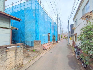 【前面道路含む現地写真】 | 上棟（撮影：'25/04/24）