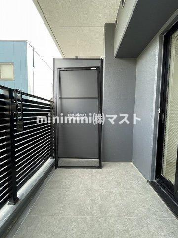 Louis Residence 天王寺町北のバルコニー