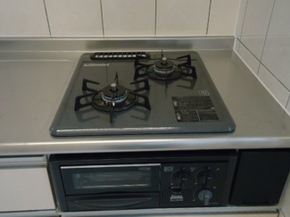 【キッチン】 | グランディールＮ | 2口ガスコンロ