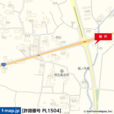 【地図】 | 明石３５４－１テナント