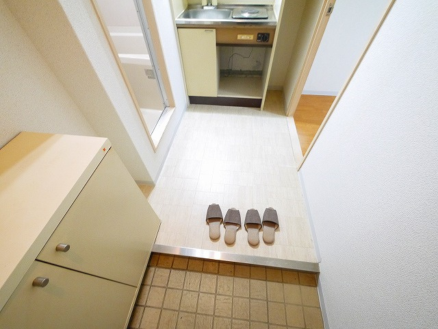 City　Palace21　生駒東新町の玄関