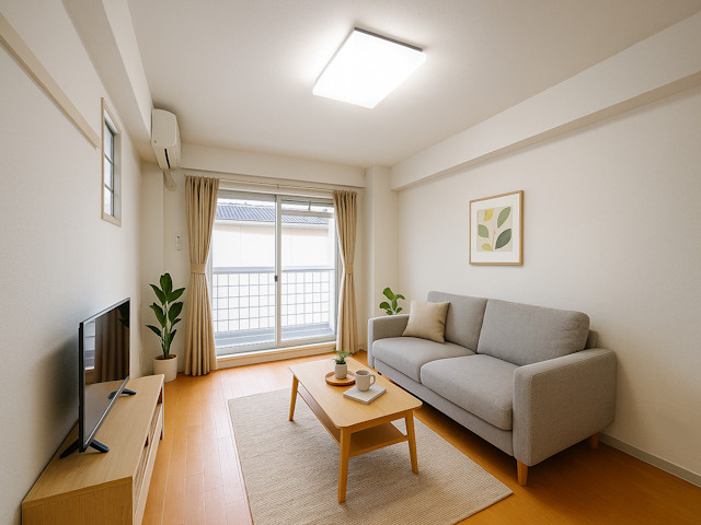 City　Palace21　生駒東新町の居間・リビング|CGで家具等を配置したもので家具等は含まれません。