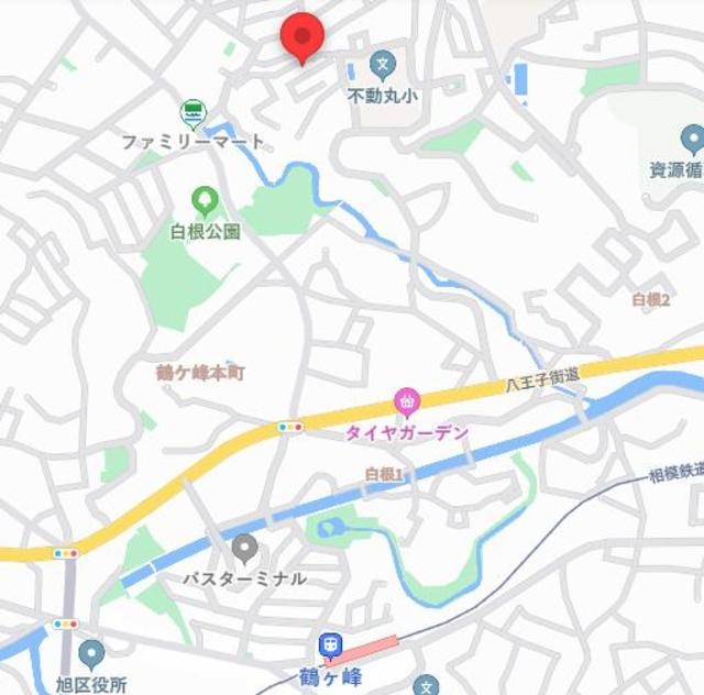 ラコート鶴ヶ峰の地図