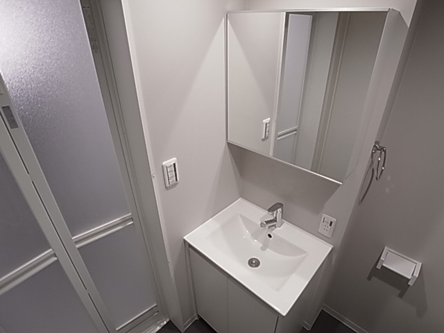 神戸市長田区長楽町４丁目のアパートの洗面所|洗面