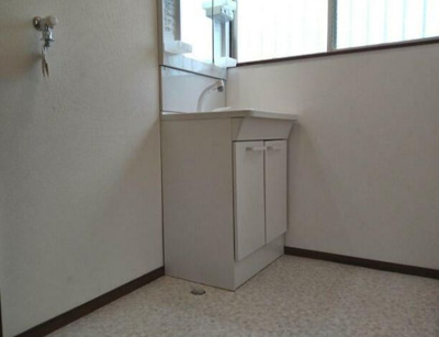 【洗面所】 | 徳満邸貸家