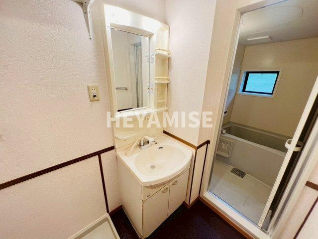 グリーンコート長与Ⅱの洗面所