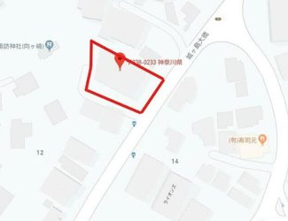 【土地図】 | 三浦市向ヶ崎町 売地