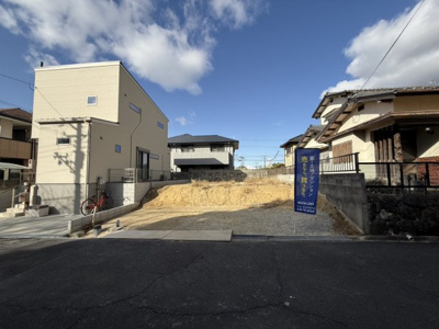 【前面道路含む現地写真】 | プレイワークレジデンス【鶴山台4丁目/全4区画】D号地・土地分譲・和泉市鶴山台4丁目 | 前面道路含む現地写真です