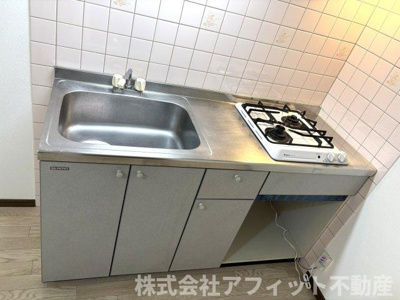 【キッチン】 | ディアドリーム | 二口ガスコンロ