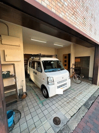 浪速区敷津西一丁目　貸店舗のエントランス|毎日通るエントランスはこのようになっています
