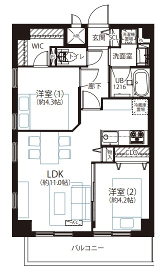 アフェクシオン南烏山の画像