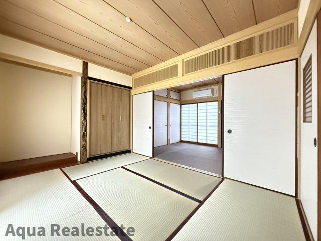 高松市国分寺町福家　リノベ住宅の和室|和室があれば、来客や子供用のスペースとして活躍します