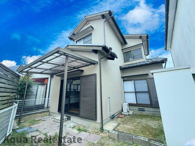 高松市国分寺町福家　リノベ住宅の庭|簡単な家庭菜園も楽しめるお庭です