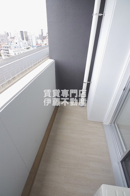 ディアレイシャス浅間町ステーションフロントのバルコニー