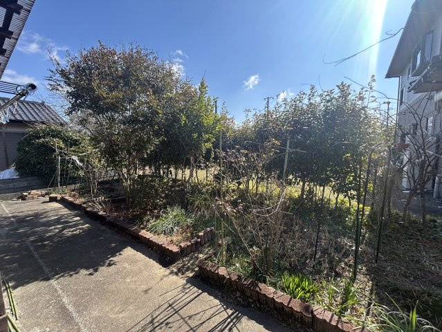 山田町西山 中古一戸建ての庭