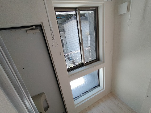 神戸市兵庫区中道通８丁目の賃貸マンションのバルコニー|インナーバルコニー