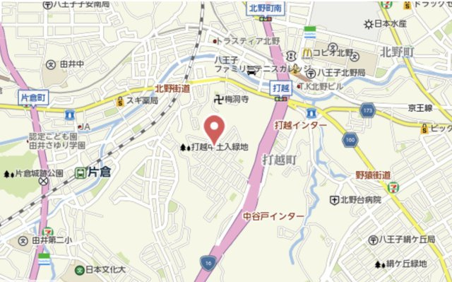 祝　成約済み　八王子市　打越町　中古戸建ての地図|～仲介手数料無料☆八王子ひなた不動産～八王子市打越町　中古戸建て
