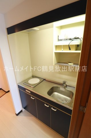 東大阪市稲田本町３丁目の賃貸マンションのキッチン