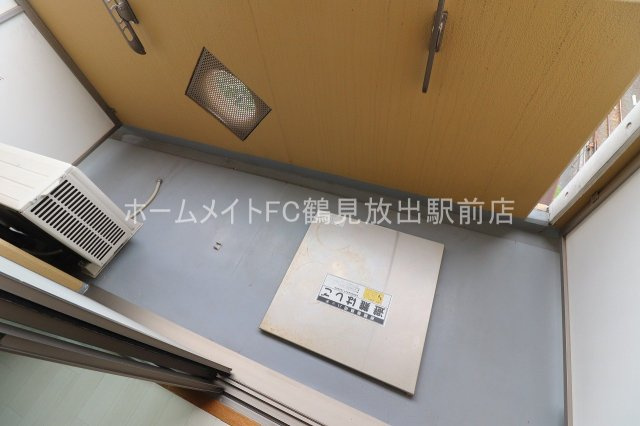 東大阪市稲田本町３丁目の賃貸マンションのバルコニー