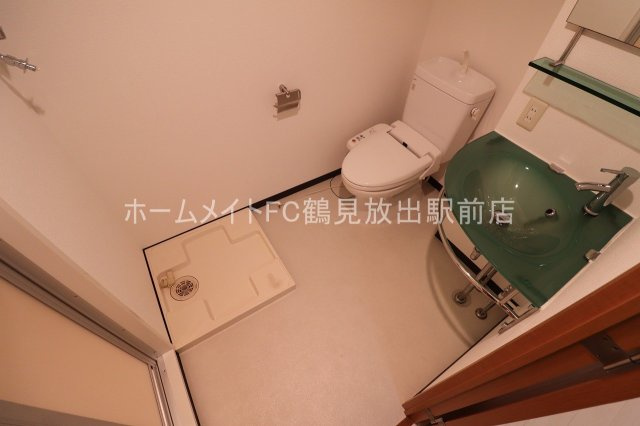 東大阪市稲田本町３丁目の賃貸マンションの洗面所