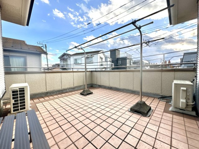 【バルコニー】 | 中央区横山３丁目戸建て