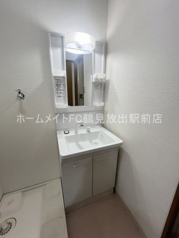 大阪市鶴見区諸口１丁目の賃貸マンションの独立洗面台