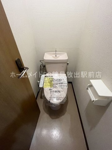 大阪市鶴見区諸口１丁目の賃貸マンションのトイレ