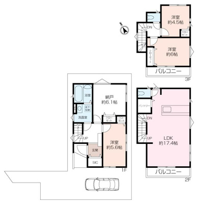 東本郷6丁目中古戸建の画像