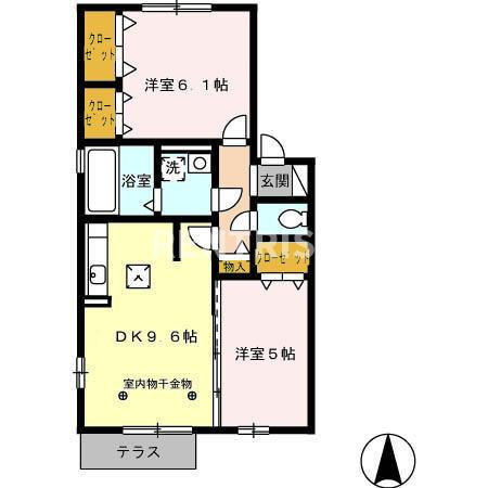 アルカンシエルの間取り