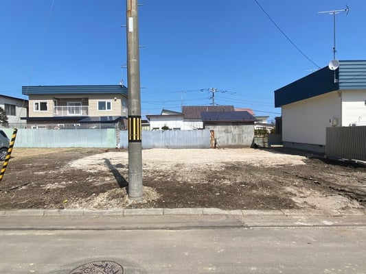 斜里町文光町土地の外観