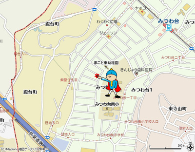 【地図】 | ロジュマン　ミヤカイドウＤ | 案　内　図