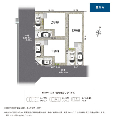 【区画図】 | 静岡市清水区吉川 22期 新築一戸建て 1号棟 | 1号棟の区画図です