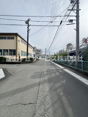 【前面道路含む現地写真】 | 静岡市清水区吉川 22期 新築一戸建て 1号棟 | 前面道路含む現地写真です