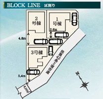 【区画図】 | 千葉市花見川区畑町　新築分譲住宅3号棟 | 千葉市花見川区畑町　3号棟